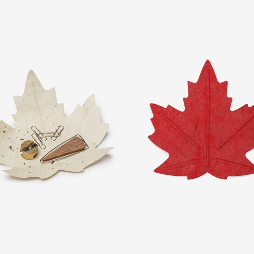 Design Spectrum 設計光譜 Exhibitors stories 設計師與創作故事 Hanji Tray – Maple leaf