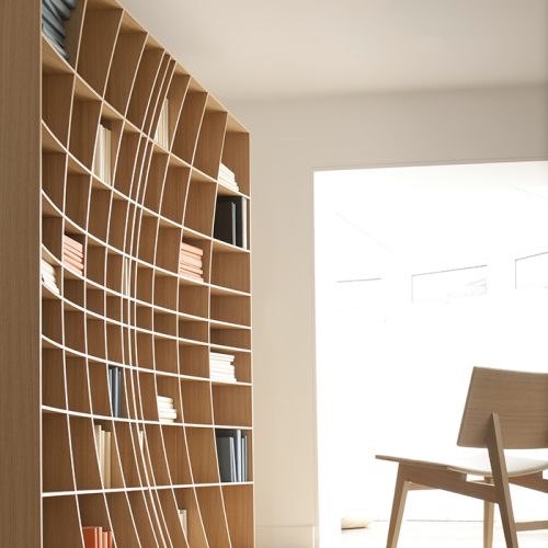 Design Spectrum 設計光譜 Exhibitors stories 設計師與創作故事 Concave Bookcase by Simon Pengelly forJoined and Jointed