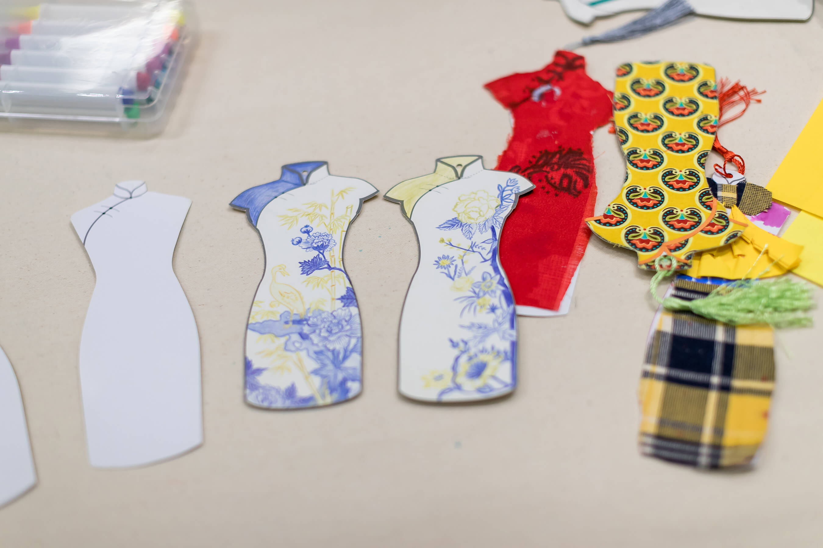 Design Spectrum 設計光譜 - 【always】Upcycling Qipao Bookmark Workshop