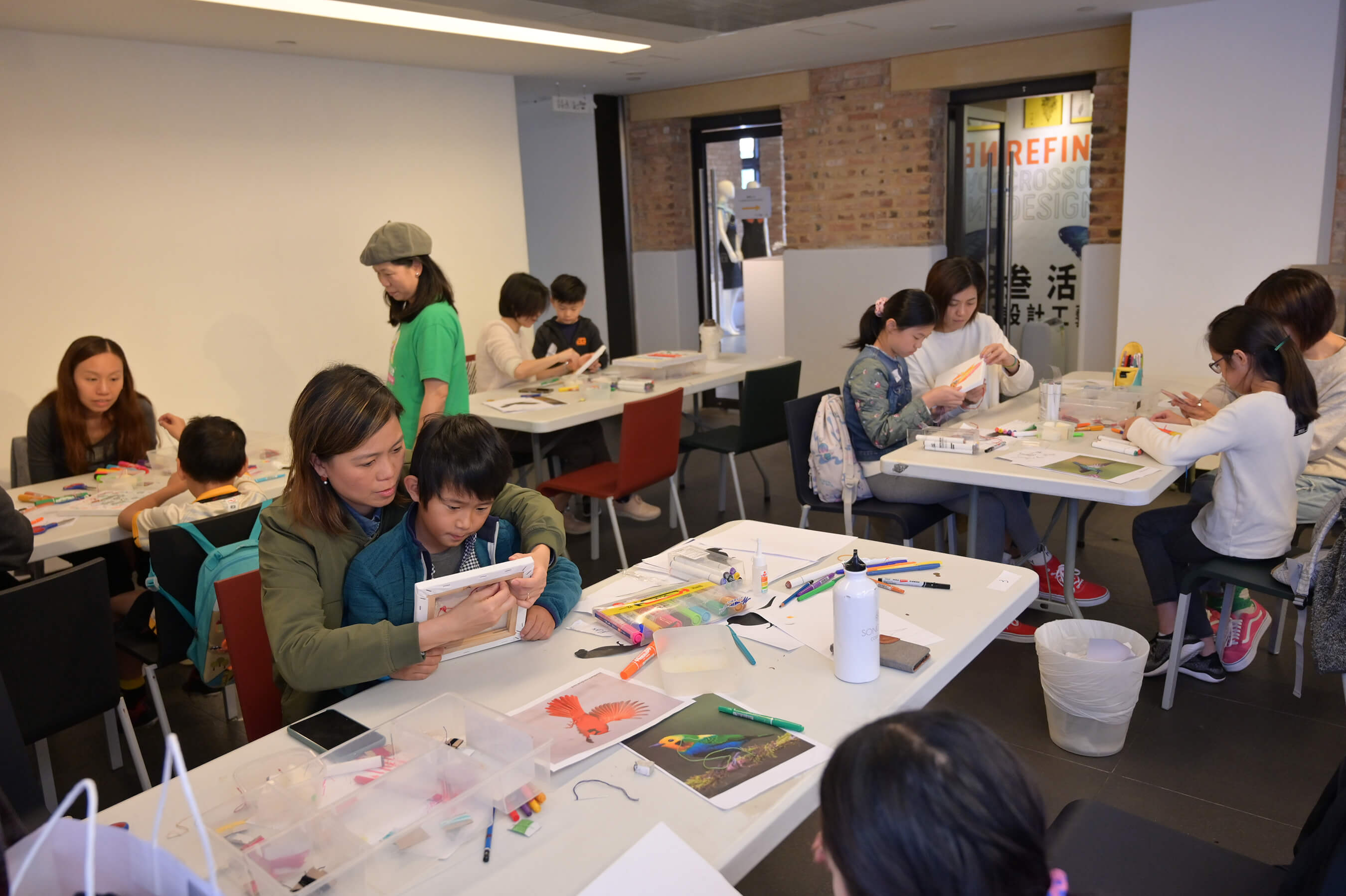 Design Spectrum 設計光譜 - Embroidery Bird Workshop for Parents & Kids