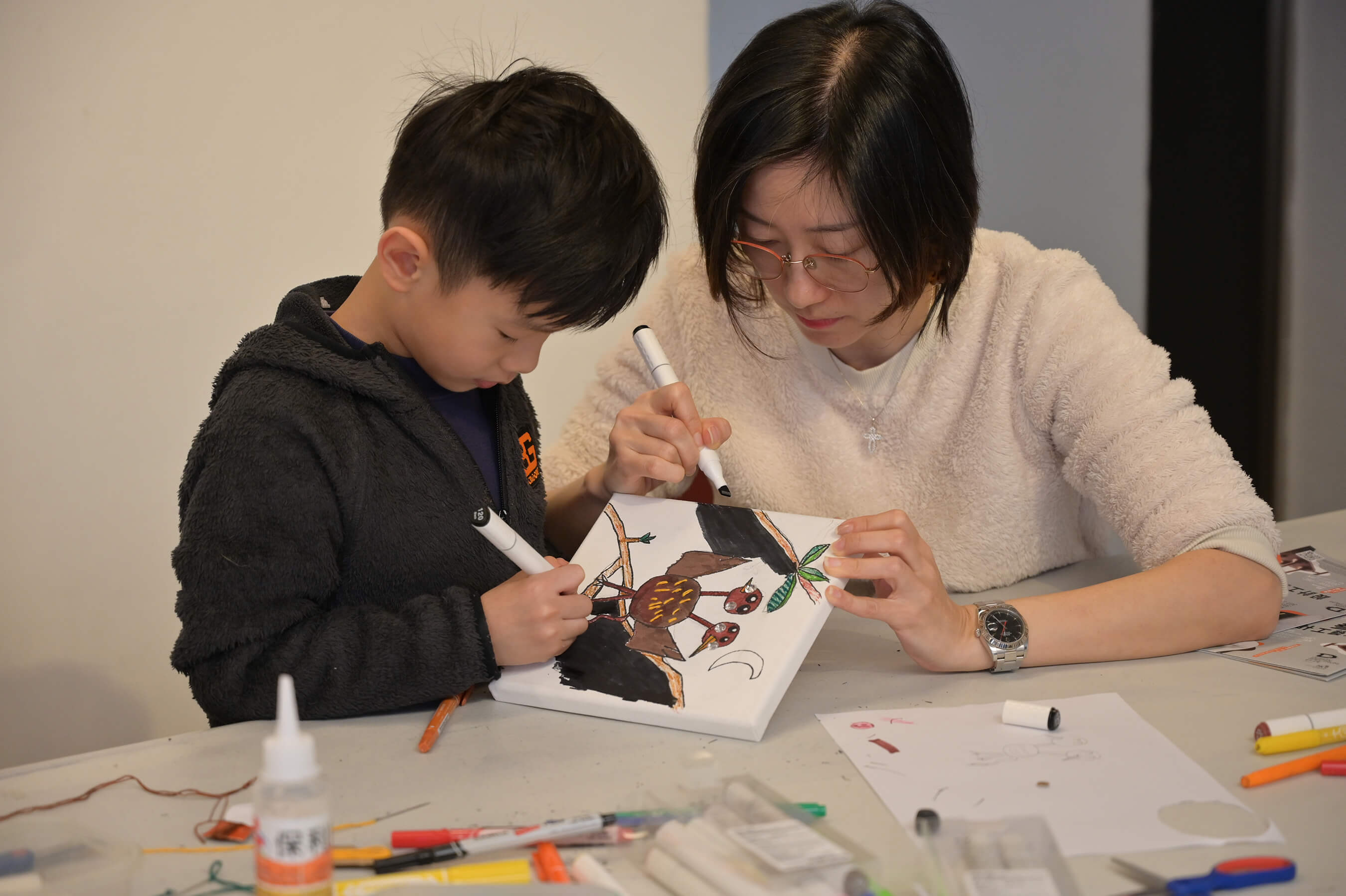 Design Spectrum 設計光譜 - Embroidery Bird Workshop for Parents & Kids